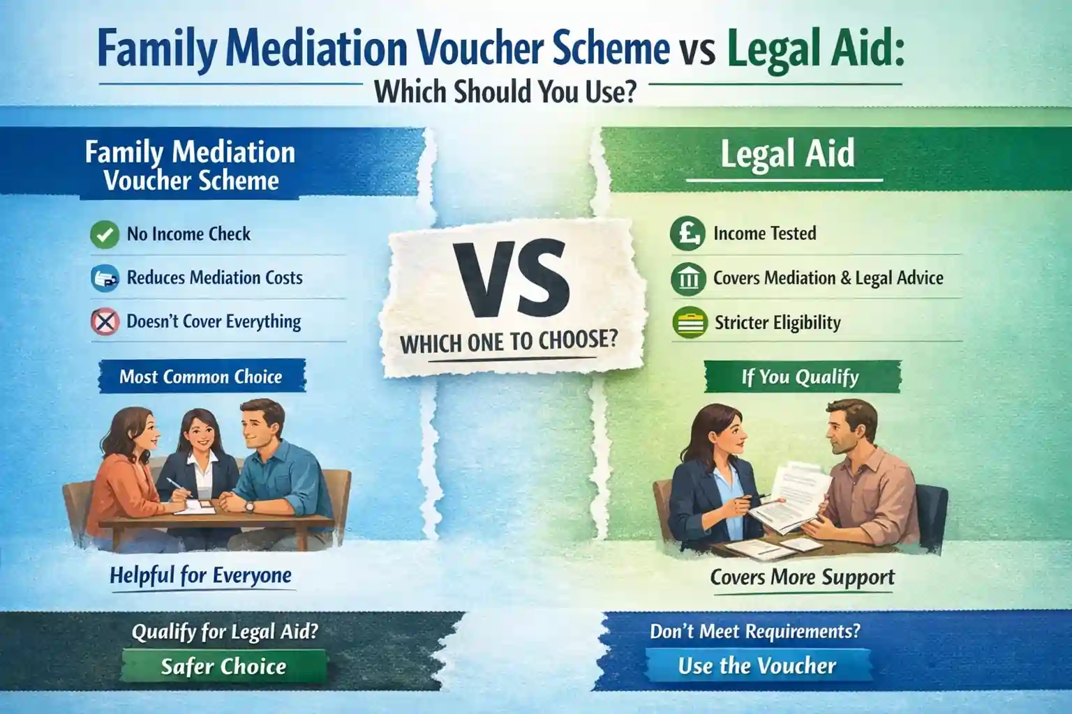 Family Mediation Voucher Scheme vs Legal Aid: Which Should You Use Bracknell?