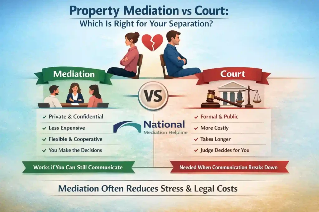 Property Mediation vs Court: Which Is Right for Your Separation Bracknell?