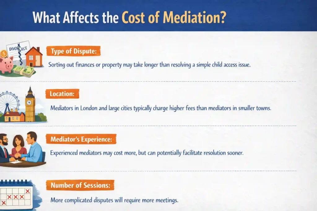 What Affects the Cost of Mediation?