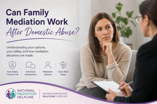 Can Family Mediation Bracknell Work After Domestic Abuse?